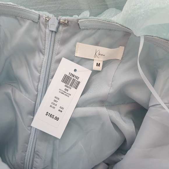 Strapless tiered mini dress - Picture 11 of 11